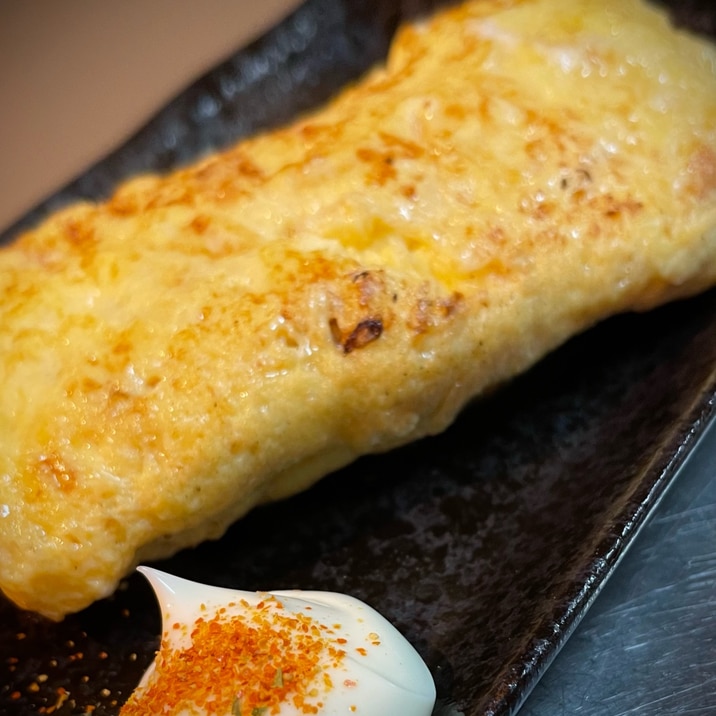 関西人だもの♪コテで簡単だし巻き玉子